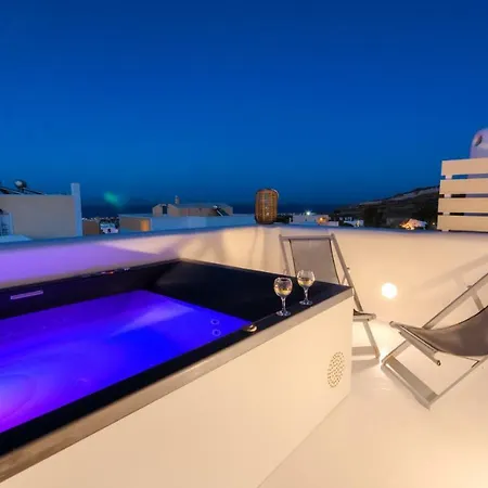 Crystal Santorini 빌라 Vóthon