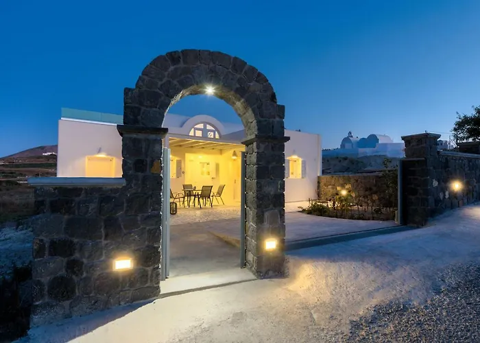 ヴィラ Crystal Santorini Vóthon