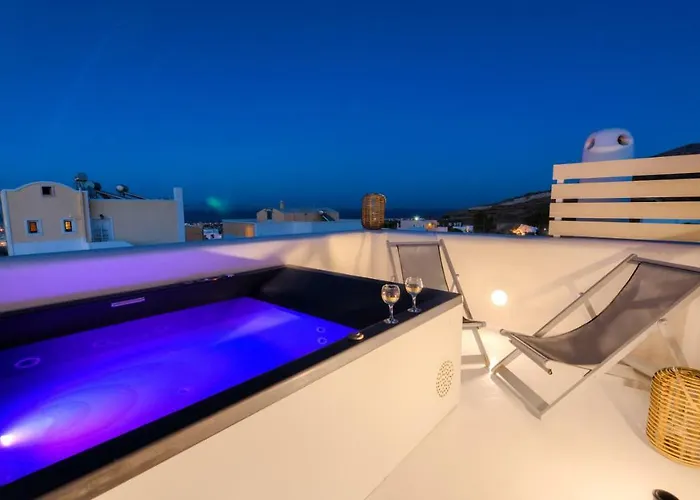 Crystal Santorini ヴィラ Vóthon